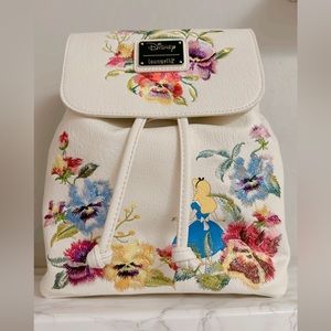 Alice in wonderland loungefly backpack